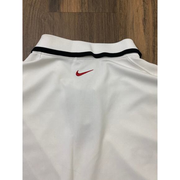 VTG Y2K RETRO Nike Soccer striped collared performance soccer jersey polo, XL - Picture 4 of 6